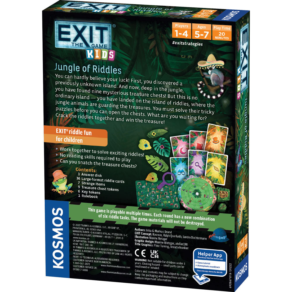 Exit the Game : Kids - Jungle of Riddles
